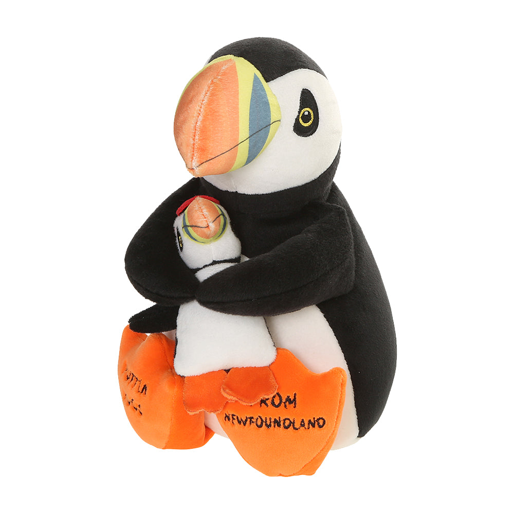 Hug Mama & Baby, Puffin 8"- 18018