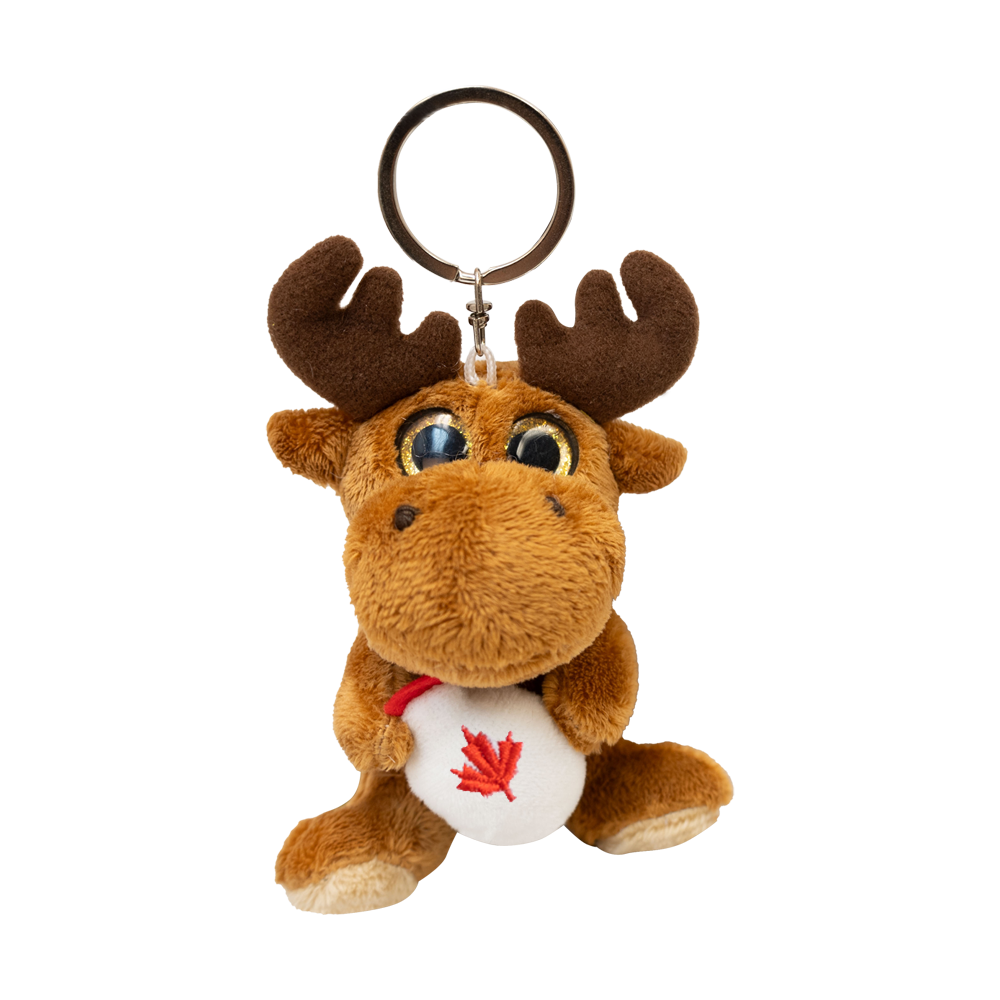 Maple Syrup Moose Keychain 3.5" - 42804