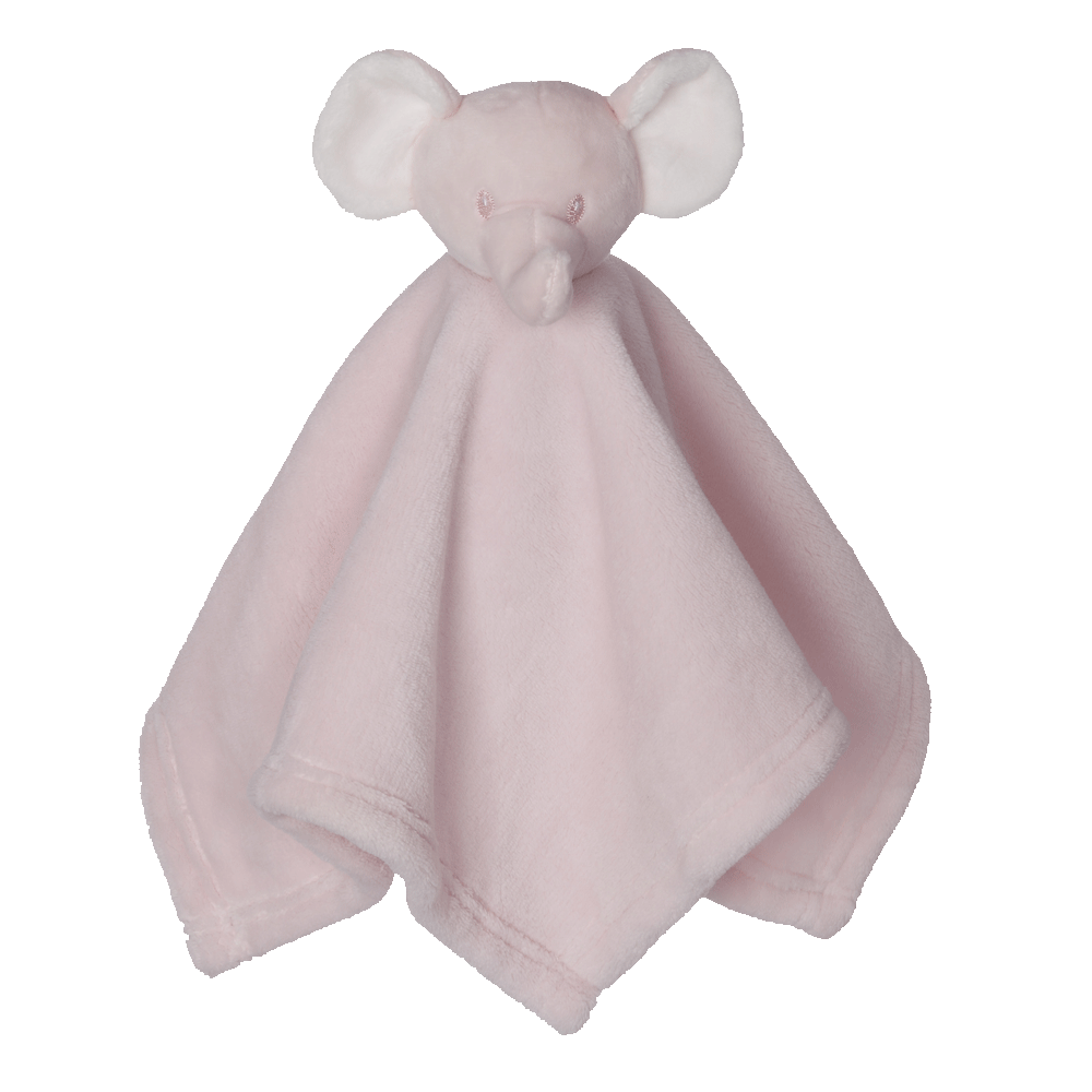 Elephant Blankey, Pink 15" - 31192