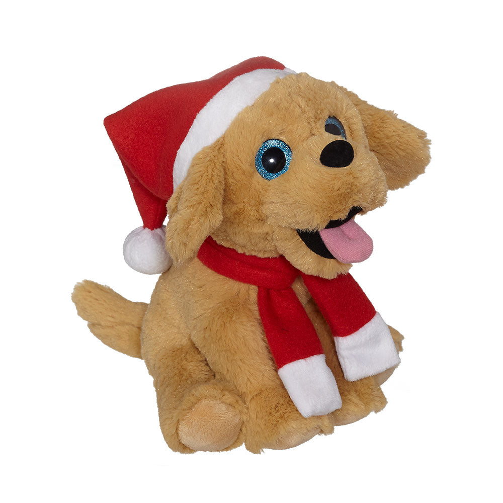 Santa Golden Retriever 8” - 19184